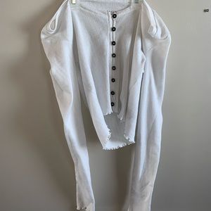 Off the shoulder Long-sleeve